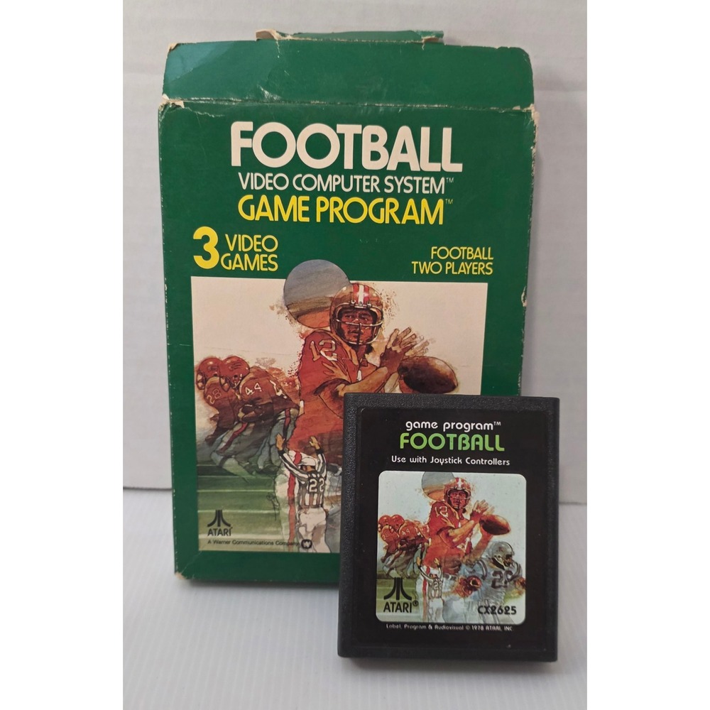 Atari 2600 Football‎ CX2695 with Original Box Vintage